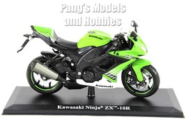 Kawasaki Ninja ZX-10R 1/12 Scale Diecast Motorcycle Model - £23.26 GBP