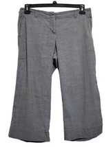 J.JILL Gray Size 10P Wide Leg Cropped Capri Pants  - $31.89