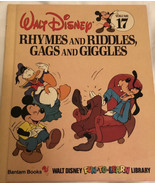 Walt Disney Rhymes AND Riddles Gags AND Giggles VOL. 17 Hardback - $8.90