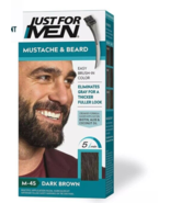 Just For Men Mustache &amp; Beard, Beard Dye for Men with Brush Included for... - $24.04 CAD