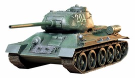 Tamiya 1/35 military miniature series No.138 Soviet army T34/85 in the tank plas - £102.22 GBP