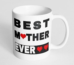 Best Mother Ever Coffee Mug - Mom 11 Oz Coffee Mug - Gifts for Mom - Mugs For Mo - £9.83 GBP