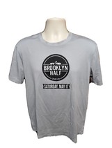 2014 NYRR Brooklyn Half Mens Small Gray Jersey - £11.67 GBP