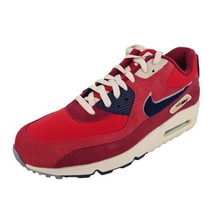  Nike Air Max 90 Varsity Pack 858954 600 Running Sneakers Red Men Shoes SZ 13 - £103.88 GBP