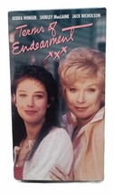 TERMS OF ENDEARMENT XXX VHS Debra Winger Shirley MacLaine Jack Nicholson... - $5.50