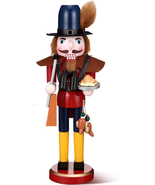 15&quot; Fall Wooden Nutcracker Figures – Autumn Thanksgiving Harvest Collect... - $767.16 MXN