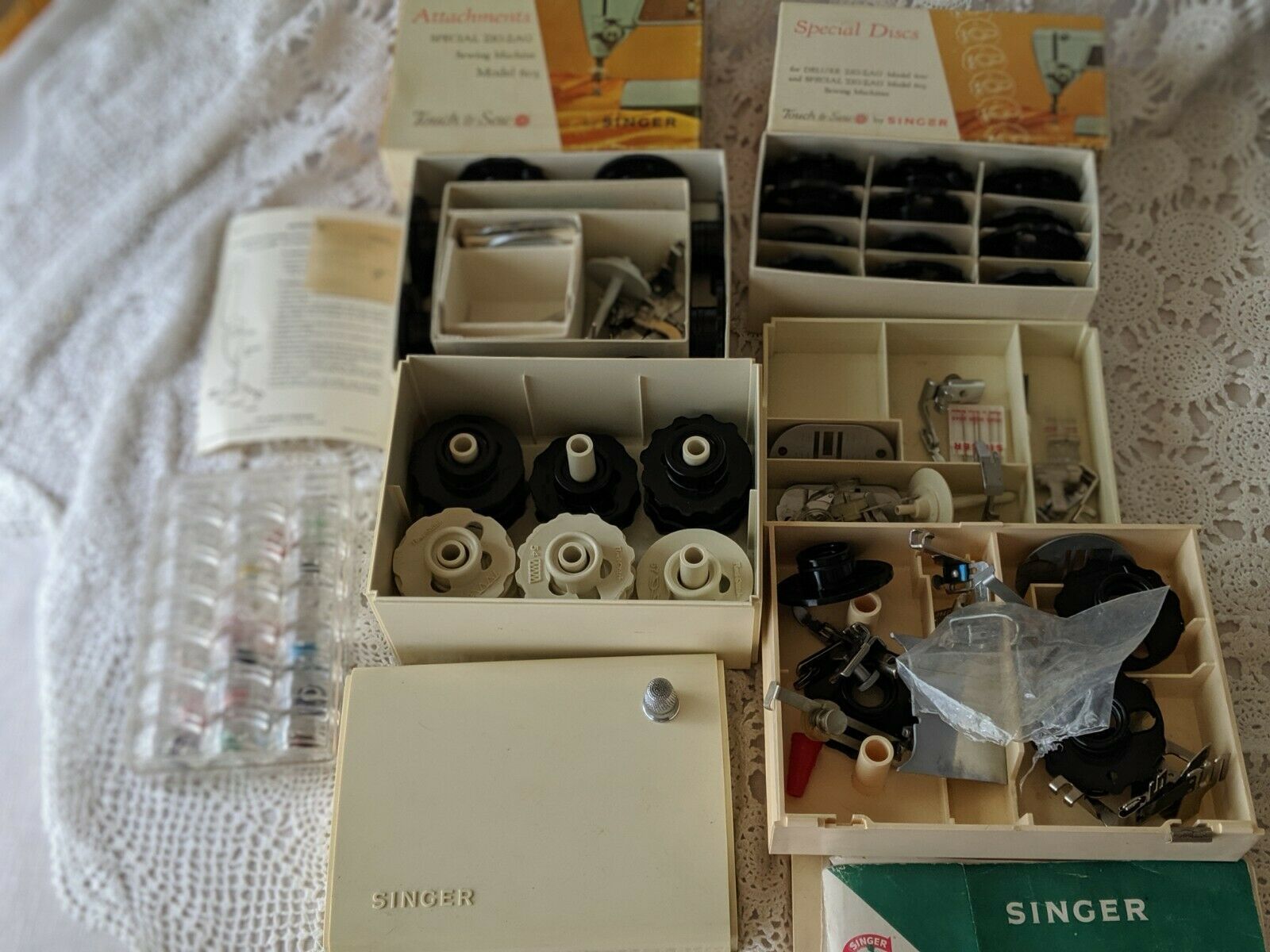 Singer Sewing Machine Attachments Mixed Lot Vintage - $43.64