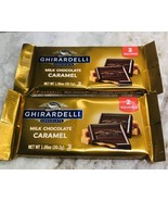 Ship N 24 Hours. New-Ghirardell Milk Chocolate/Caramel Squares. 2 Pc - $277.80 MXN