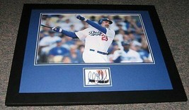 Adrian Gonzalez Dodgers Signed Framed 16x20 Photo Display - £78.04 GBP