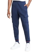 Nike Mens Just Do It Fleece Cargo Pants Color-Obsidian/Berry Size-Small - £49.80 GBP