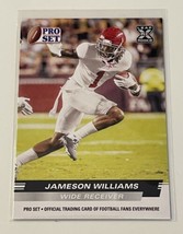 2022 Pro Set Draft Silver Jameson Williams RC NFL NFC Lions - Rookie Card #PS-08 - £4.63 GBP