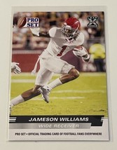 2022 Pro Set Draft Silver Jameson Williams RC NFL NFC Lions - Rookie Card #PS-08 - £3.07 GBP