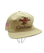 Vintage 80&#39;s Texace Conbraco Baseball Cap Hat Trucker Unisex Adjustable ... - £9.71 GBP