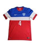 Nike Michael Bradley USA Soccer Jersey Size Small #4 Bomb Pop World Cup - €25,36 EUR