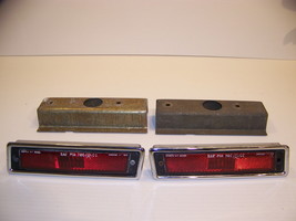 1970 71 Chrysler Newport New Yorker 300 Red Cornering Lights Oem 3403500 3403501 - £84.66 GBP