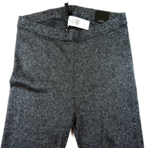 NWT- TORRID Black metallic sweater knit high Rise Leggings Size 00, M/L, 10 - £22.58 GBP