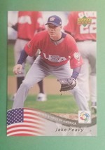 2006 Upper Deck World Baseball Classic Jake Peavy #12 Usa Free Shipping - £1.39 GBP