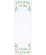 Jack Dempsey Needle Art Thankful and Blessed Table Runner - $238.49 MXN