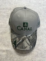 Canal Advantage Strap Back Hat Adult OSFA Adjustable Hat Camo Wood Lumber - £12.04 GBP