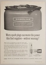 1963 Print Ad Champion Spark Plugs Outboard Motor Gas Tank Toledo,Ohio - £13.13 GBP