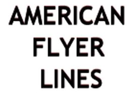 American Flyer Lines Water Slide Decal ACCESSORIES/CARS O Gauge Trains Parts - $9.98