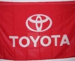 Toyota Red Flag 3X5 Ft Polyester Banner USA - $15.99