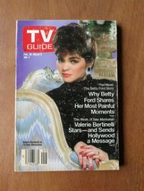 TV Guide February 29, 1987 - Valerie Bertarelli - Betty Ford - Casanova - £3.78 GBP
