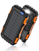 42800mAh Portable Charger,Solar Power Bank,External Battery Pack 5V3 - £55.29 GBP
