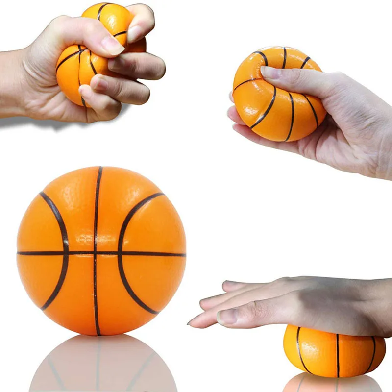 Sporting 6.3cm Squeeze Stress Ball Relief Toys For Kids Children Soft Foam Spong - £23.89 GBP