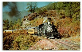 Denver &amp; Rio Grande Railroad Colorado Durango to Silverton Unused Postcard - £32.54 GBP
