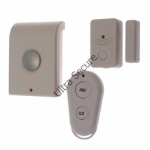 Wireless Shed Door Alarm (battery powered) &amp; Battery Internal Siren - £38.56 GBP