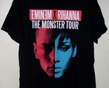 Eminem Rihanna Concert Tour T Shirt Vintage 2014 The Monster Tour LARGE - £51.83 GBP