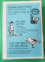 Vintage EB White Story Collection 3 Book Boxed Set Stuart Little Charlotte&#39;s Web - £6.20 GBP