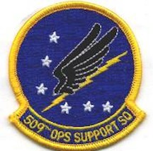 USAF AIR FORCE B-2 509TH OPS SUPPORT SQUADRON 509 OG EMBROIDERED JACKET ... - £23.46 GBP