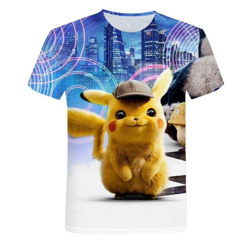 New Boy&#39;s Hoodie 3D Printing Long-Sleeved Autumn  Print Personality Lovely Pika  - £78.12 GBP