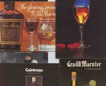 5 Liqueur Booklets Tia Maria Grand Marnier Trenais Amaretto Cointreau  - $23.76