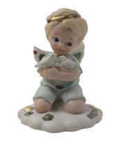 Bundles of Love Angel Figurine Tender Hearts Collection Porcelain 1995 Bronson - £11.87 GBP