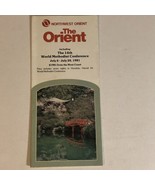1981 The Orient Brochure Honolulu Hawaii Vintage BR14 - £7.81 GBP