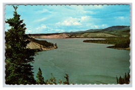 Schwatka Lake Whitehorse Yukon River Aerial View Postcard Unposted - £3.84 GBP