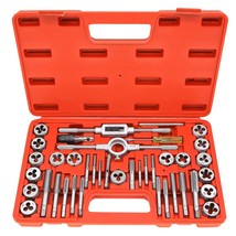 40Pcs Tap And Die Set, Metric Size Standard M3 To M12, Threading Tool Se... - £26.35 GBP