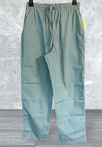 Dagacci Scrubs Elastic Draw String Waist Pants Blue Size S - £5.66 GBP