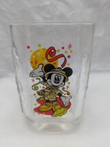 Vintage 2000 Animal Kingdom Mickey Mouse Walt Disney World Square Glass Cup - $24.74