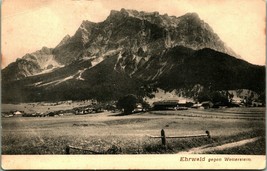 Landscape View Mieming Mountain Range  Ehrwald Austria UNP DB Postcard C1  - £5.41 GBP
