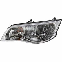 Headlight For 03-07 Saturn Ion Coupe Left Driver Side Chrome Housing Clear Lens - £96.15 GBP