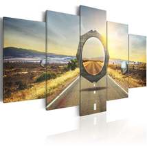 Tiptophomedecor Stretched Canvas Landscape Art - On The Boundary Of Two Worlds - - £72.15 GBP+
