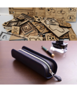 Handmade DIY Leather Craft Pen Box Bag Japanese Steel Knife Mold Templat... - £27.23 GBP
