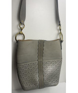 Ilana Perforated Leather Bucket Hobo Frye Excellent Cond 12” By 11.5” Pu... - £72.39 GBP
