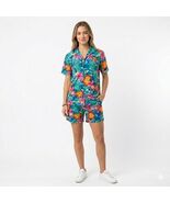 Hilo Hattie Hawaiian Original Floral Short Sleeve Shirt and Shorts Set L... - $44.54