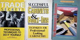 Home Improvement DIY Book Lot: Trade Secrets, Cabinets - €3,85 EUR