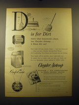 1953 Chrysler Airtemp Ad - D is for Dirt - £14.78 GBP